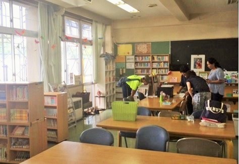  稗原小学校（図書室開放）　